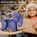 Belleur Rocking Horse for Kids 1-3 Years Old, Premium Wooden Rocking Toy for Toddlers for Indoor & Outdoor Activities, Baby Horse Riding Toy for Birthday & Visit Gifts