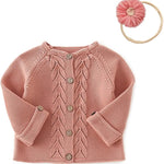 Simplee kids Baby Girls' Fall Winter Cardigan Sweaters Coats Outfits for Toddlers