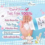 Reiscare Baby Powder Extra mild That is White and Smooth.100% Talc-Free & Made from Rice Making Baby's Skin Smooth and Soft to The Touch 4.58 Oz/Blue