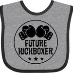 inktastic Kickboxing Future Kickboxer Baby Bib