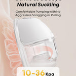 Nuliie S32 Wearable Breast Pump Hands-Free, More Private Electric Pump, 4 Modes 9 Suction Levels, 24mm Flange with 18/21mm Inserts, Easy Clean & Anti-Leak Design, Accessories Included (2 Packs, White)