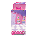 Disney Minnie Mouse Deluxe 9 Bin Design and Store Toy Organizer by Delta Children, Greenguard Gold Certified