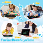 EooCoo Toys for Ages 3-8, 12 Inch LCD Writing Tablet 2 Pack, Preschool Classroom Must Haves, Electronic Drawing Board Drawing Pad, Birthday Gifts for Boys & Girls, Kids Travel Essential - 12 Inch