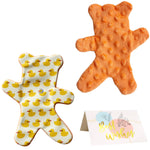 2 Packs Scent Bonding NICU Bonding Bear Infant or Preemie Helps with NICU Separated from Caregivers NICU Gifts Nicu Baby Essentials