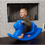 Little Tikes Rocking Horse Blue, 33.00 L x 10.00 W x 17.50 H Inches