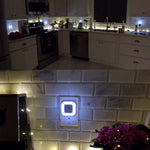 Uigos LED Night Light Lamp with Smart Sensor Dusk to Dawn Sensor, Daylight White, 0.5W Plug-in, 6-Pack