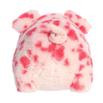 Aurora Adorable Spudsters Pamela Spotted Pig Stuffed Animal - Round Shape Makes For Comforting Cuddles - Perfect for Decorating Rooms and Valentine's Day - Pink 11 Inches