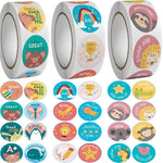 1500PCS Cute Animal Stickers,1 Inch 24 Styles Teacher Reward Stickers for Kids Classroom Supplies Motivational Potty Training Sticker Incentives Sticker for Kids Toddlers School Home (Animal1)