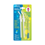 Dr. Brown's Milestones 2-Pack 10oz Insulated Sippy Cups with Straws and Handles, Blue - 12m+
