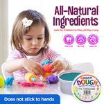 Hygloss Play Modeling Dough - 1lb. - Easter Basket Stuffer - Unscented Dough - Safe & Non-Toxic for Kids Arts & Crafts - Party Favors - Classroom Supplies, Turqoise