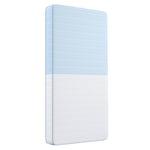 TeQsli Crib Mattress, Breathable Memory Foam Toddler Mattress, with Removable Machine Washable Cover, Fits Standard Baby & Toddler Bed (52" x27.6" x4.5")