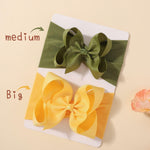 doboi 20PCS Baby Bows Baby Girl Headbands Nylon Hairbands with Ribbon Bow Handmade Elastic Baby Hair Bows Headbands for Baby Girls Newborns Infants Toddlers and Kids