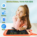 CHAFEGY LCD Writing Tablet 10 Inch, Doodle Board Toy, Cute Fox Drawing Pad for Kids Ages 3-8 - Educational Gift for Christmas & Birthday (Fox)