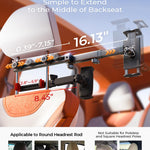 LISEN 3 in 1 for iPad Holder for Car Accessories for Women Interior Road Trip Essentials Tablet Holder Backseat Car Organizer Car TV for Back Seat Headrest iPad Car Mount Kids Fire Tablet 4.7-11"