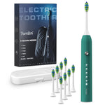 7AM2M Sonic Electric Toothbrush for Adults&Kids, 8 Brush Heads&Travel Case