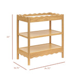 Babyletto Swell Changing Table in Honey, Greenguard Gold Certified