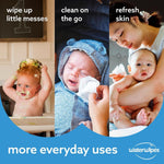 WaterWipes Original Baby Wipes, 99.9% Water-Based Wipes, Unscented & Hypoallergenic for Sensitive Skin, 240 Count (4 Packs), Packaging May Vary