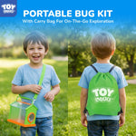 TOY Life Bug Catcher for Kids, Bug Catching Kit Kids Explorer Kit with Bug Net, Catching Tool, Tweezers, Magnifying Glass, Binoculars, Insect Catcher, Educational Outdoor Toys Kid Adventure Set