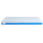 ASANEST Dual Sided Comfort Gel Memory Foam,Breathable Baby Bed Mattress for Crib,Memory Foam Crib Mattress,Premium for Infant and Toddler w/Removable Outer Cover - White&Blue,Standard Size