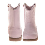 Josmo Kids Cowboy Western Boots for Girls - Western Cowgirl Boot for Babies - Pink (size 4 Infant)