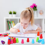Animal Stamps for Kids, 26Pcs Self Inking Stamps Party Favors Zoo Farm Stampers Birthday Gift Party Supplies Goodie Bag Prizes Classroom Rewards Filler Arts and Crafts for Kids