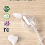 GROWNSY Electric Nose Suction for Baby, Hospital-Grade Nasal Aspirator with Night Light,Soothing Lullabies, Baby Nose Sucker with 9 Adjustable Suction Levels