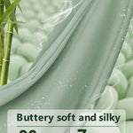 Meiz Pregnancy Pillow, U Shaped Pregnancy Pillows for Sleeping Cooling, 55 Inch Maternity Pillow for Pregnant Women, Body Pillows for Adults, Rayon Cover from Bamboo, Sage Green