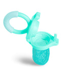 Munchkin® Baby Feeders for Fresh Food and Fruit and Silicone Baby Food Freezer Tray, Blue/Mint