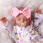 BABESIDE Lifelike Reborn Baby Dolls Girl - 20 Inch Realistic Newborn Baby Dolls with Poseable Body, Real Life Baby Dolls with Accessories for 3+ Year Old Girls Gifts, Pretend Play, Collection