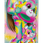 Barbie Cutie Reveal Care Bears Doll & Accessories, Series 2 Good Vibes Bear with 10 Surprises Including Color Change & Mini Bear