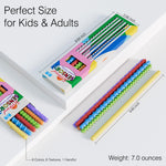 Flexible Sensory Fidget Sticks for Kids,6PCS Sensory Fidget Toys for Stress Anxiety Autistic ADHD,Calm Down Travel Airplane Essentials Toys,Stuffers Gifts for Teens Boys Girls