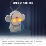 VTech DM1411 Audio Baby Monitor & Portable Soother Dual-Unit Rechargeable Battery, Long Range, Soft-Glow Night Light, Soothing Sounds & Lullabies, Digital Wireless Transmission, Sound Indicator