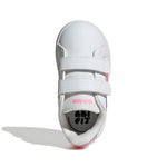 adidas Unisex-Baby Grand Court 3.0, White/Bliss Pink, 5