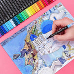 Kekelele Dual Tip Markers for Kids, Washable Markers Set, Art Marker with Stand Portable Box, Gift For Kids (24 Colours)