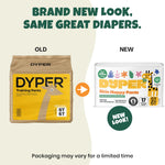 DYPER Toddler Training Pants 5T-6T for Boys & Girls Hypoallergenic,Unscented, Plant-Based & Perfect for Sensitive Skin, Leakproof Potty Training Pants for Day & Overnight Protection (17 Count)