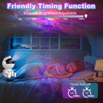 Astronaut Galaxy Night Light Projector for Bedroom - Star Lights Ceiling Projector with Remote Control & Timer, Upgrade LED Starry Lamp for Kids Boys Girls Room Decor, Unique Christmas Birthday Gifts