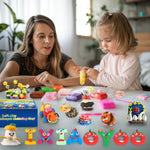 Air Dry Clay, 100 Colors Modelling Clay for Kids, DIY Molding Magic Clay for with Tools, Soft & Non-Sticky, Toys Gifts for Age 3 4 5 6 7 8+ Years Old Boys Girls Kids