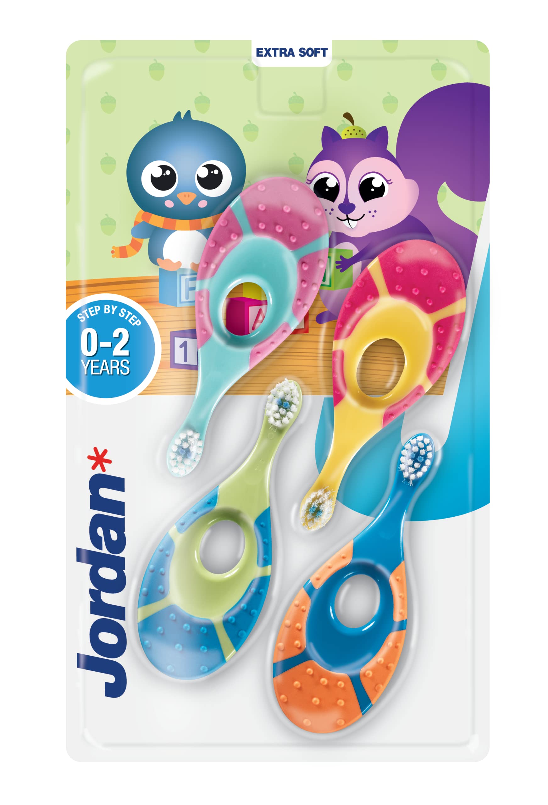 Jordan* | Step 1 Baby Toothbrush | 0-2 - Manual Toothbrushes - Jordan ...