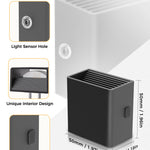 DORESshop LED Night Lights Plug into Wall [2 Pack], Plug in Nightlight, 3 Level Brightness Adjustable Night Light, Dusk to Dawn Sensor, Nightlights for Adults, Bedroom, Bathroom, Hallway, 3000K