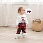 St Patricks Day Baby Girl Outfit Newborn Ribbed Shamrock Onesie Flare Pants Set Romper Bell Bottoms Spring Clothes