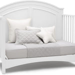 Delta Children Perry 6-in-1 Convertible Crib - Greenguard Gold Certified, Bianca White