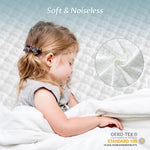Queen Size Bamboo Rayon Mattress Protector with Zipper - 100% Waterproof Zippered Mattress Cover - Soft & Cooling Noiseless Bed Mattress Covers - Top Removable Mattress Encasement 7-9" Deep