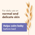 Aveeno Baby Calming Comfort Bath with Relaxing Lavender & Vanilla Scents, Hypoallergenic & Tear-Free Formula, Paraben- & Phthalate-Free, 18 Fl Oz (Pack of 1)