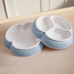 BabyBjörn Baby Plate Set, 2 Pack, Powder Blue