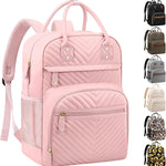Diaper Bag Backpack for Women Large Capacity with Insulated Pockets Multifunctional Diaper Bags For Baby Girl Boy Waterproof Baby Bags For Mama Maternity Travel Bag Black