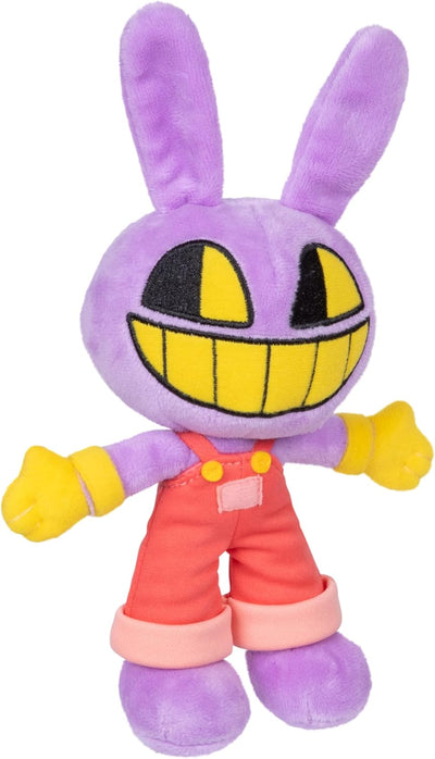 Deluxe Jax Plush Figure, 8"/20.3 CM Figure Made with Premium Materials, Collect Caine, Pomni, Kinger, Jax and Ragatha
