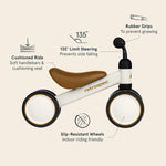 Retrospec Cricket Baby Walker 4-Wheel Balance Bike for Ages 12-24 Months Toddlers First Birthday Gift - Toddler Bicycle Toy for 1 Year Old’s - Ride On Toys for Boys & Girls