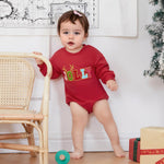 FOCUSNORM Thanksgiving Newborn Baby Girl Outfit Toddler Pumpkin Sweatshirt Romper Long Sleeve Onesie Infant Fall Clothes