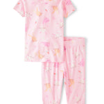 The Children's Place,Baby Girls,Easter Family Matching Snug Fit Cotton Pajamas,Rose Mist,6 Years