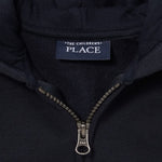 The Children's Place baby boys And Toddler Zip Up Hoodie School Uniform Polo Shirt, New Navy, 6-9 Months US